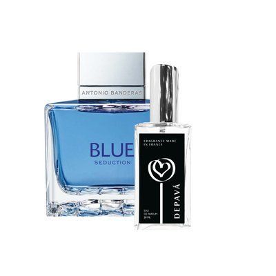 Парфум DEPAVA (Antonio Banderas Blue Seduction for men) чоловічий 50мл