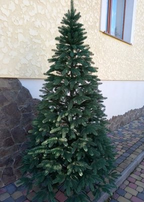 Новогодняя елка пышная 150 cм HouseWood Премиум литая с подставкой (зеленая)