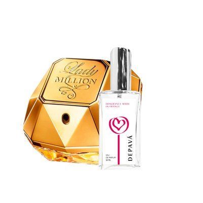Парфум DEPAVA (Paco Rabanne lady million) жіночий 50мл