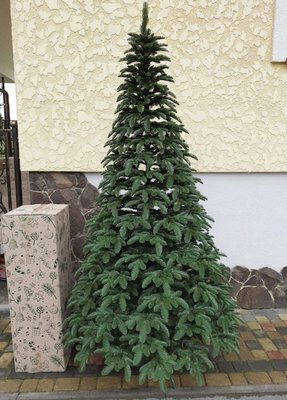 Новогодняя литая елка Канадская зеленая пышная 150 см