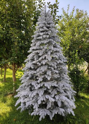 Новогодняя елка заснеженная 150 cм HouseWood Элитная литая с подставкой
