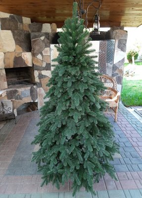 Новогодняя пышная елка Элитная с подставкой зеленая 150 см